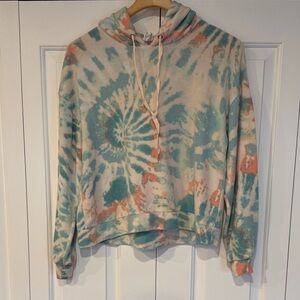 Colorful Tie-Dye Women's Hoodie